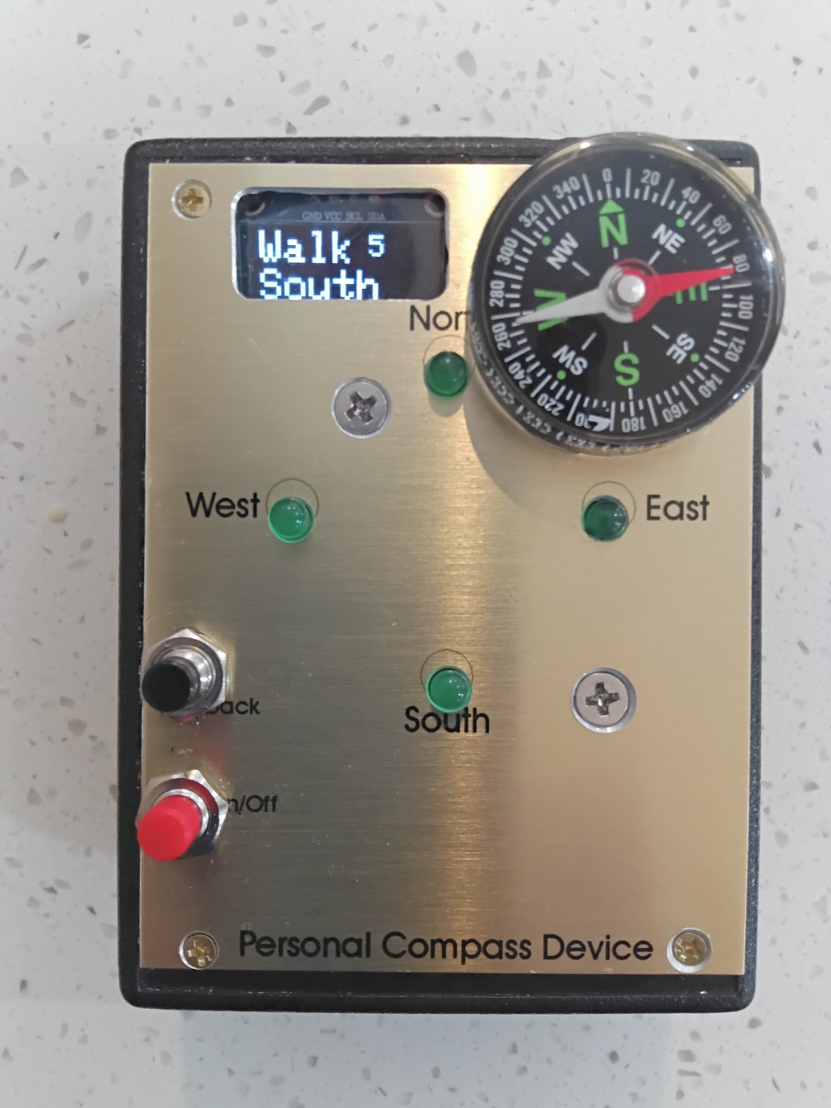"Compass Locator Device"