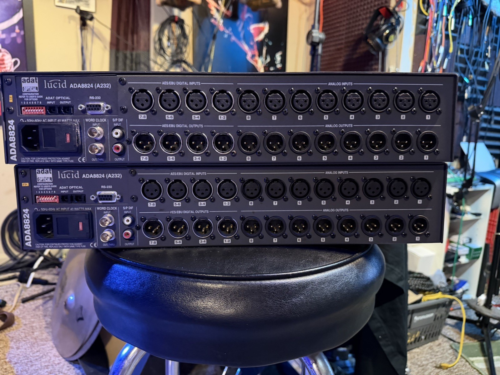 Lucid ADA8824 Eight Channel 24 Bit A/D Converter.  Price is for each.