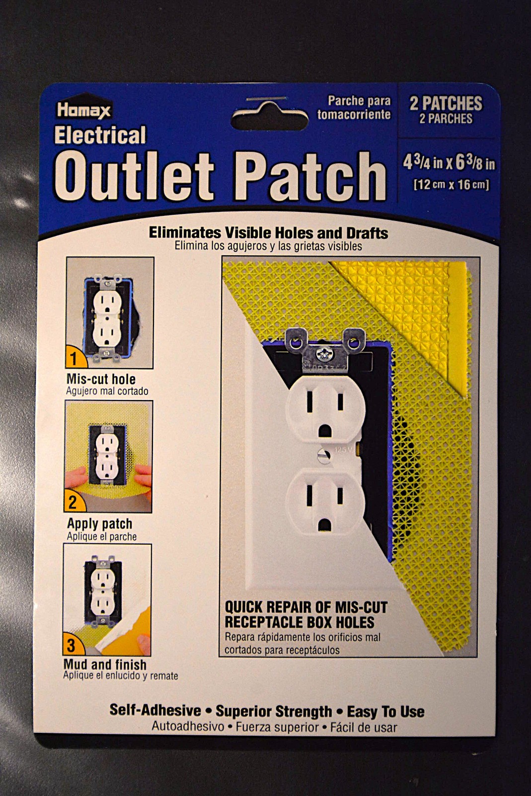 5 Drywall Patch Electrical Outlet Drywall Repair Patch Sheetrock