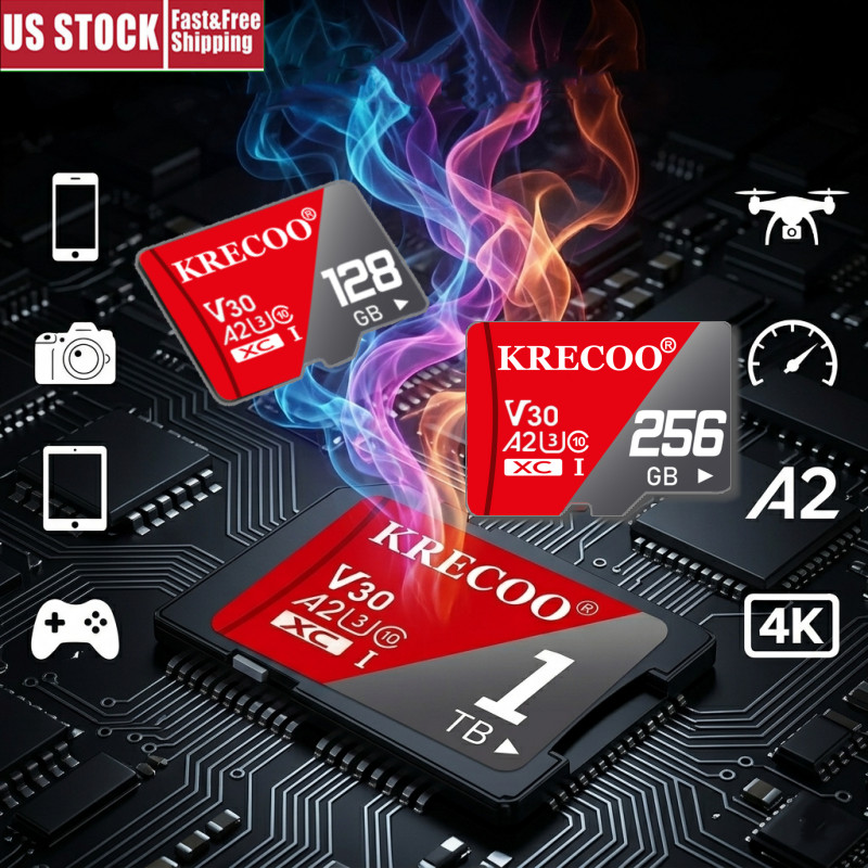 TF Memory Card 64 128 1024GB Class 10 High Speed Micro SD for CCTV Dash Cam Lot