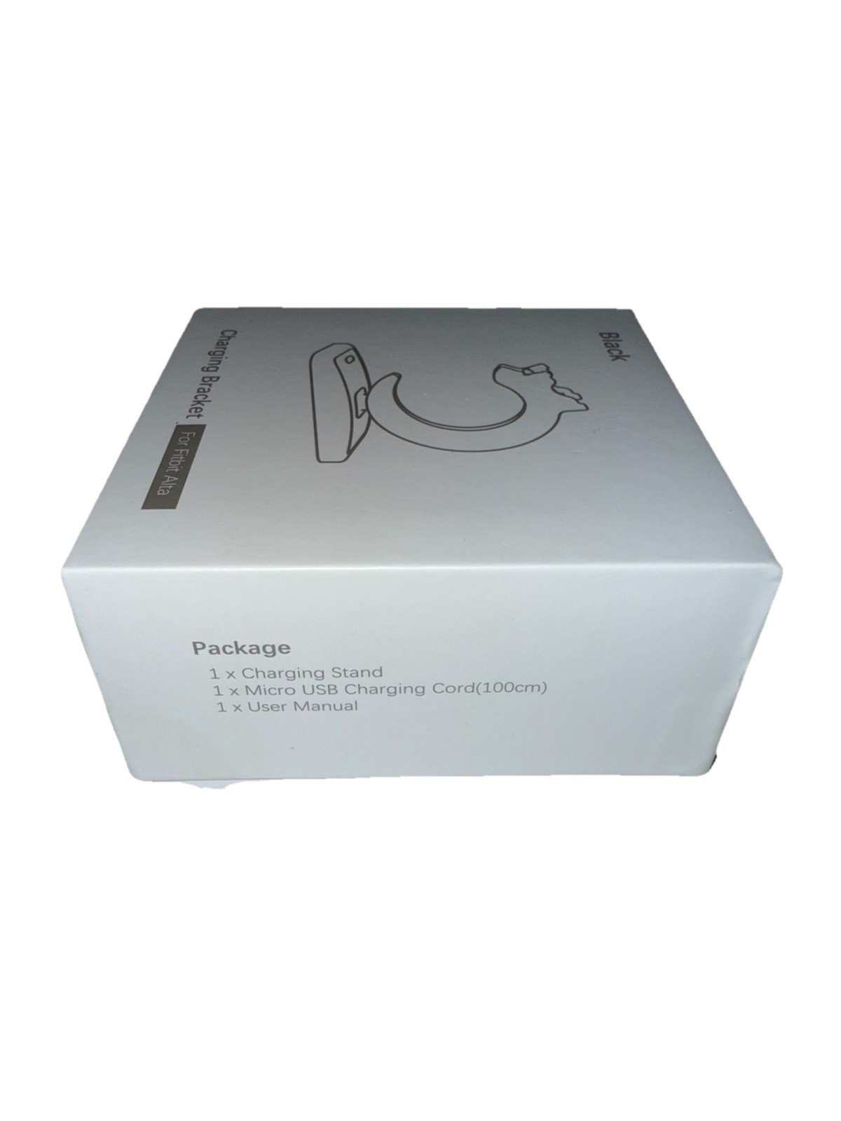 Fitbit Alta Charging Dock in Black with Welcome Guide Replacement