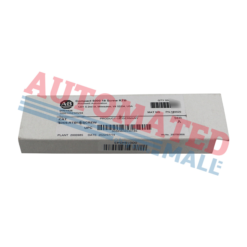 **New**AB 5069-RTB18-SCREW 5069Compact I/O 18 pins Screw type terminal block kit