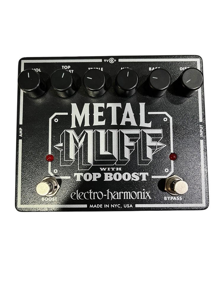 electro harmonix Metal Muff With Top Boost  (18068)