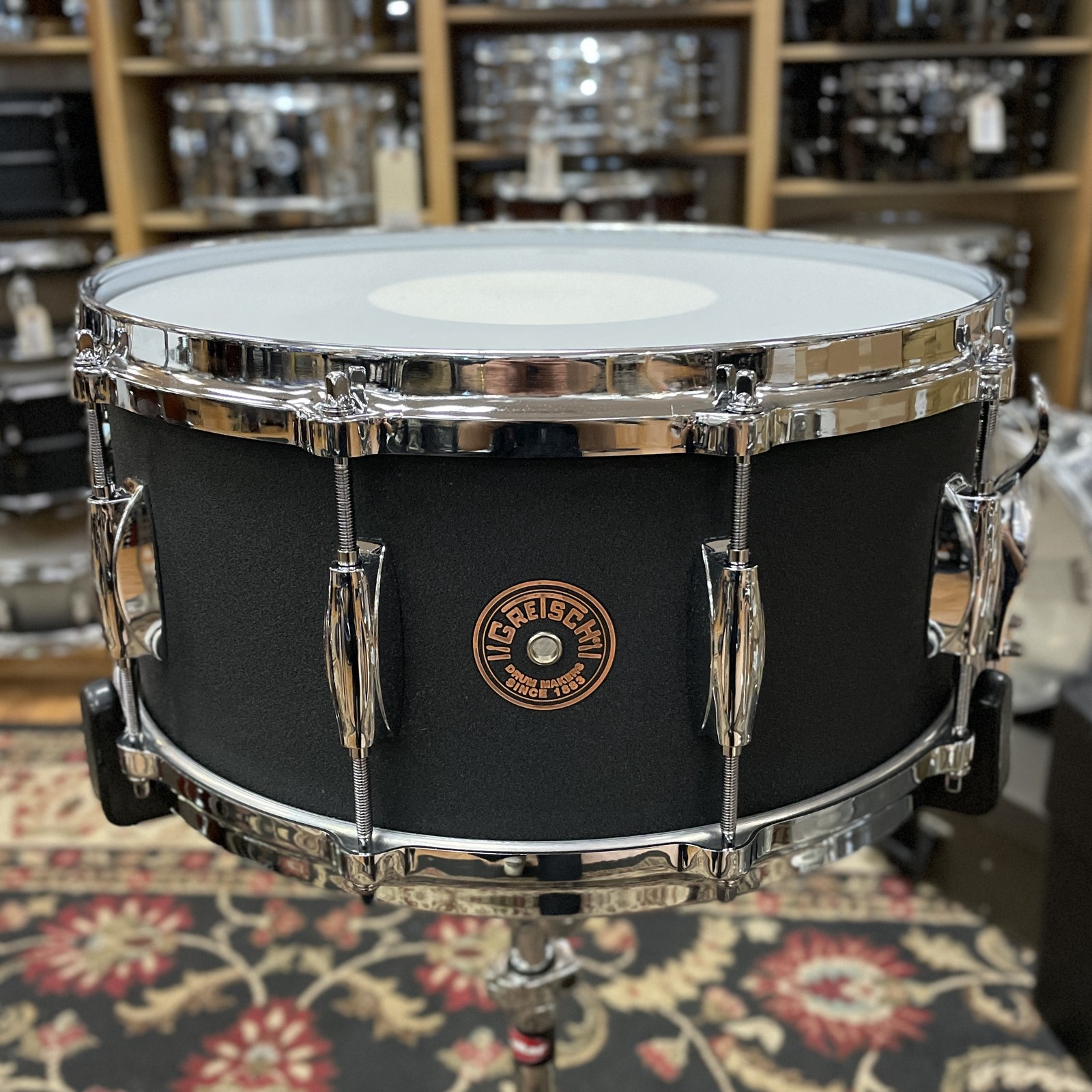 Gretsch USA 6.5 x 14 Black Copper Snare Drum