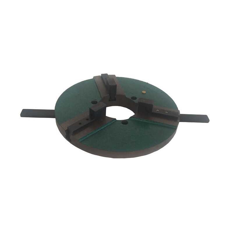 12'' Chuck 3 Jaw Self-Centering Lathe Chuck for Welding Positioner Table Machine