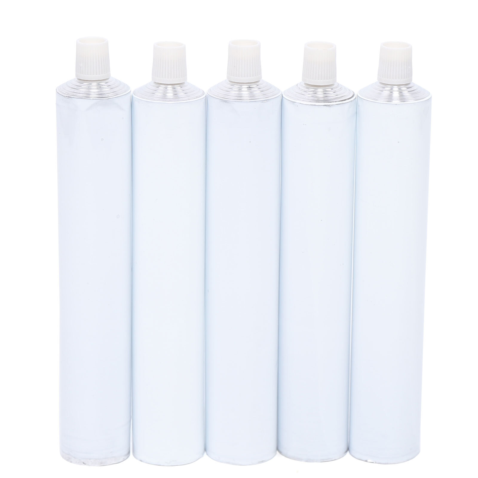 100 Pcs 100ml Empty Unsealed Toothpaste Tubes Needle Cap Full Box Aluminum USA