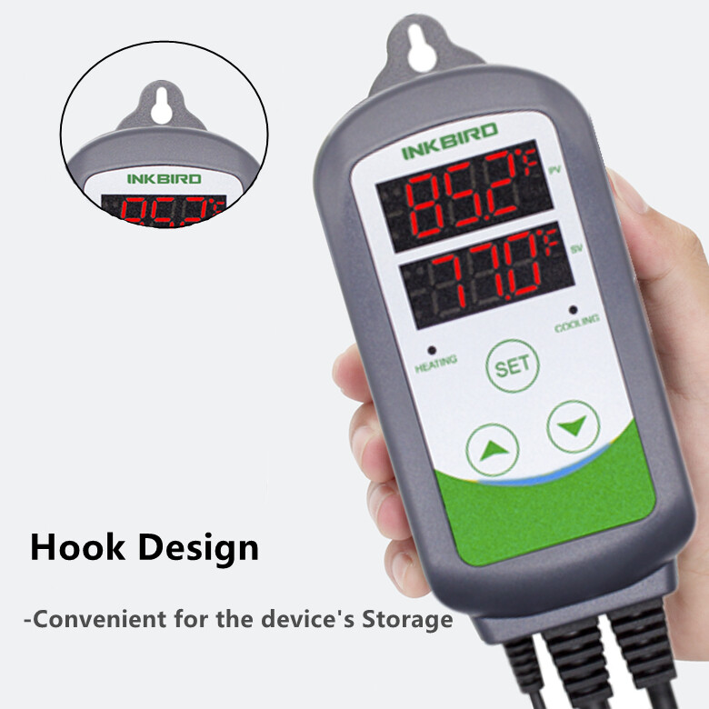 Temperature Controller ITC-308 WIFI Heat Cool Thermostat Waterproof Probe Sensor