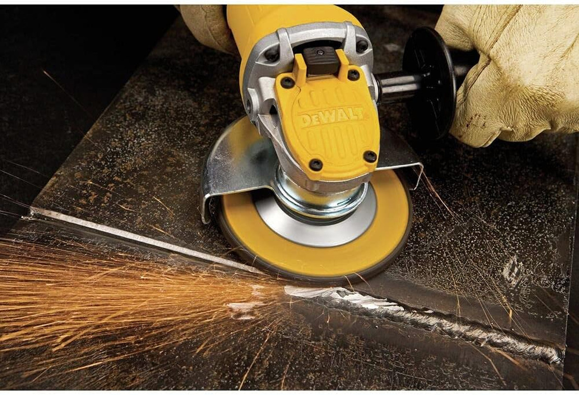 Angle Grinder Tool, 4-1/2-Inch, Paddle Switch (DWE4120)