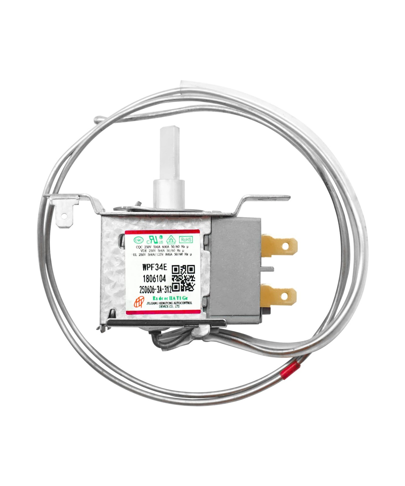 WPF34E Mini Fridge Thermostat Fits for Hisense Refrigerator,2Pin 1806104 Univ...