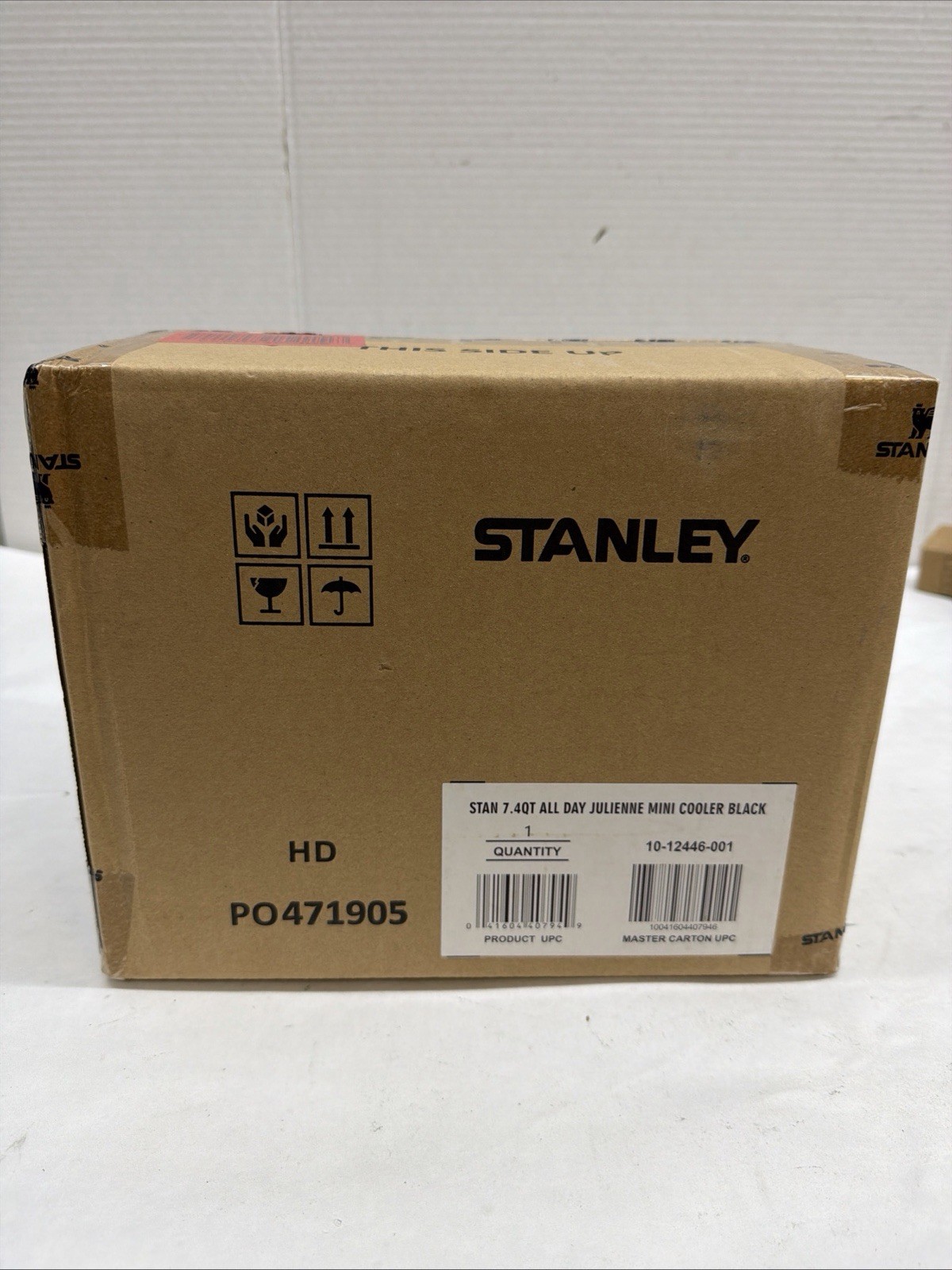 Stanley Cooler Bag 7.2QT Compact Leakproof Black 10 Cans/7.2qt Julienne Mini NEW