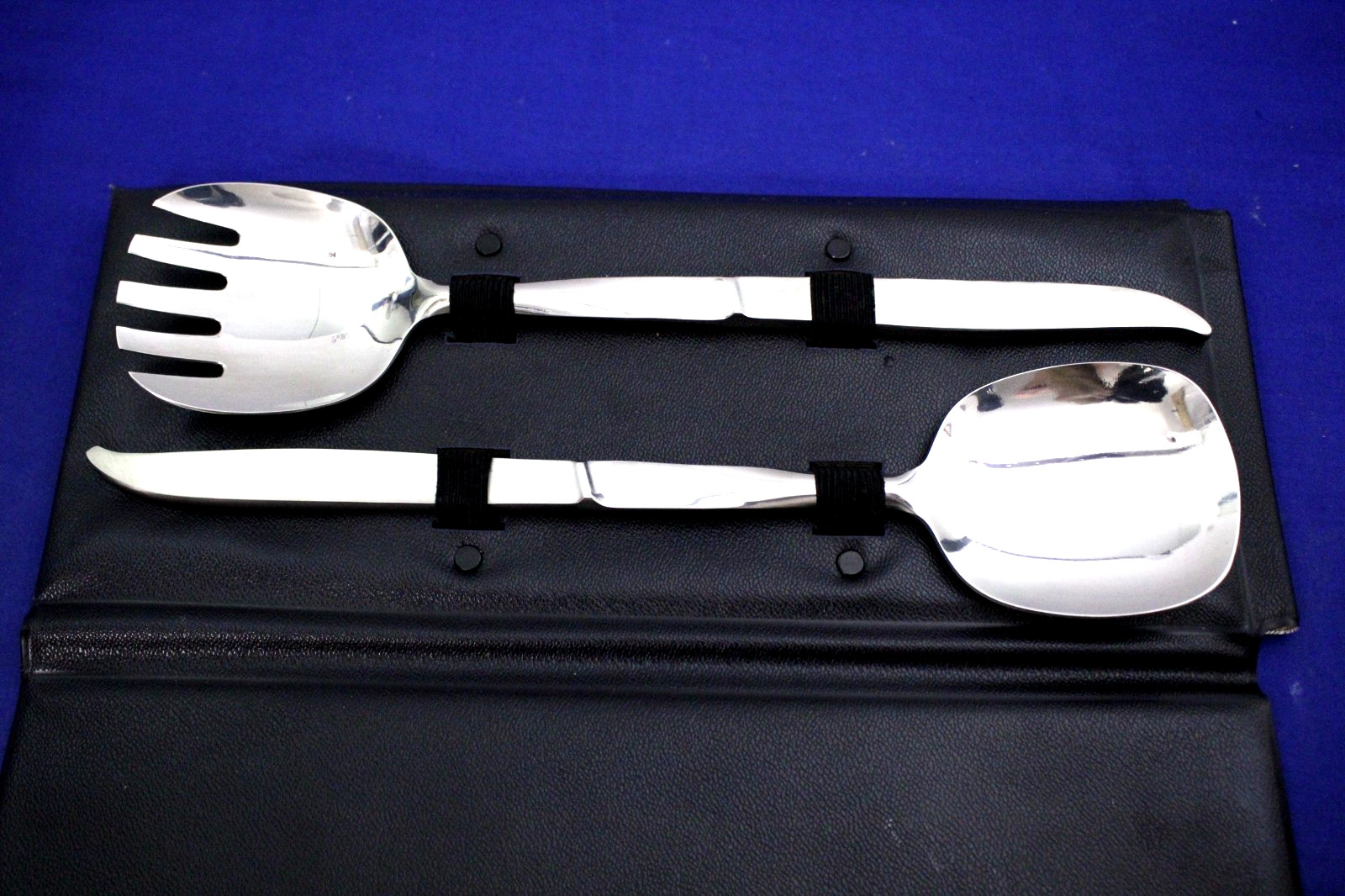 1960s Arthur Salm AS Austria Stainless Salad Serving Set MID CENTURY MODERN