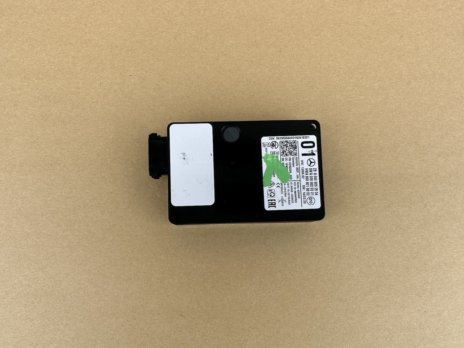 11-17 MERCEDES ML GL E C R CLA OEM BLIND SPOT RADAR SENSOR A0009052504