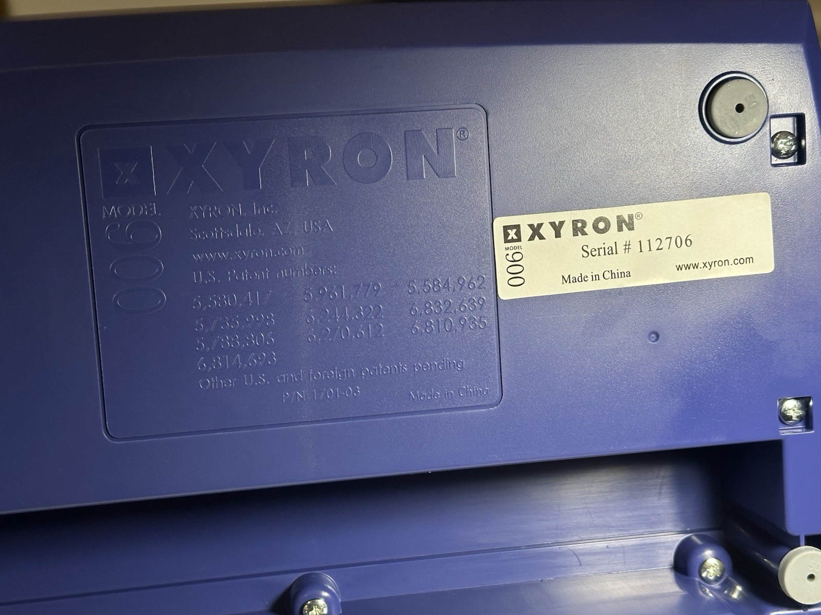 Xyron Model 900 Laminator & Sticker Maker Machine