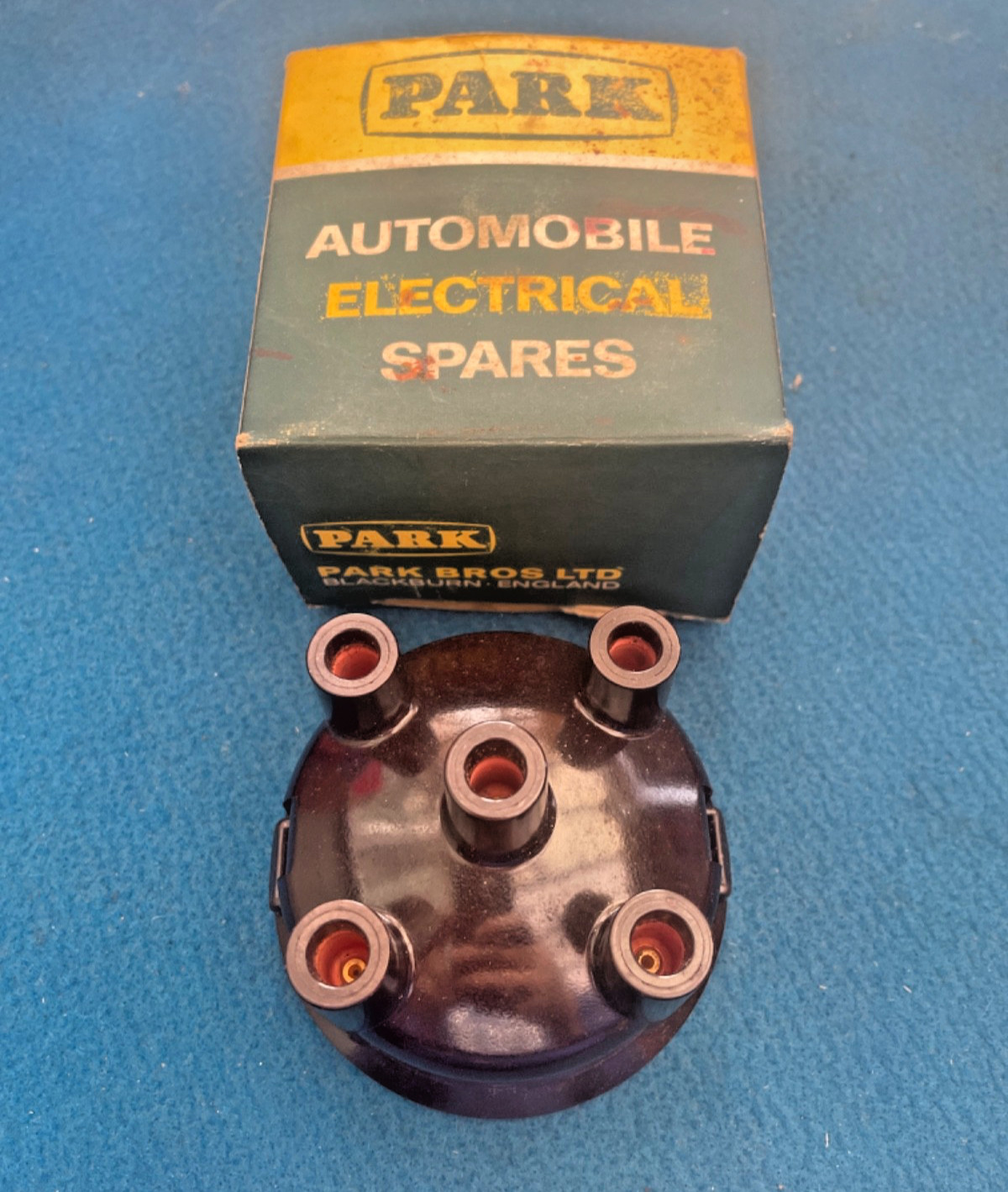PARK DISTRIBUTOR CAP PB973 VOLKSWAGEN TYPE 1 & 2 MODELS NEW OLD STOCK & BOXED