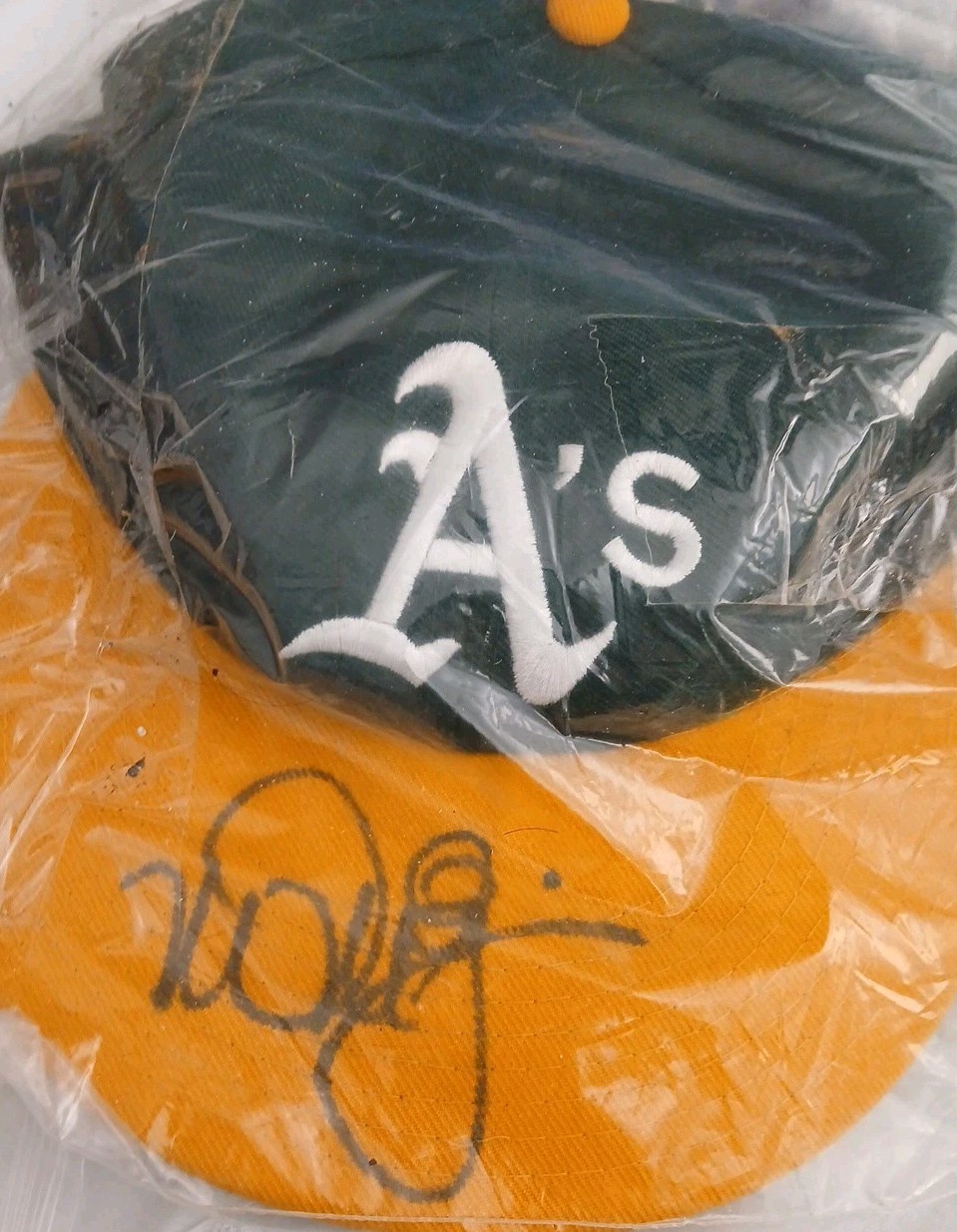 mark mcgwire auto oakland A Cap