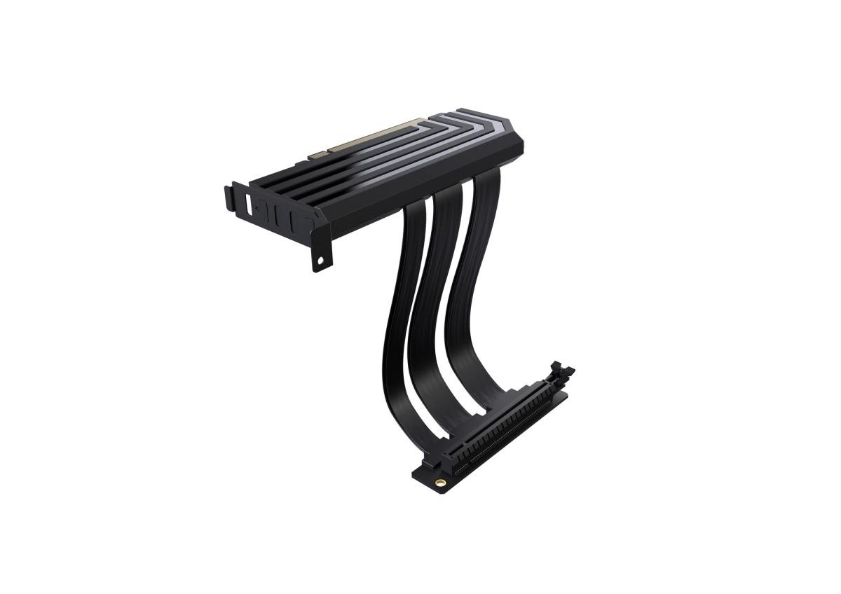 PCIE40 4.0 Luxury Riser Cable Pitch Black - Graphics Card Riser - VG