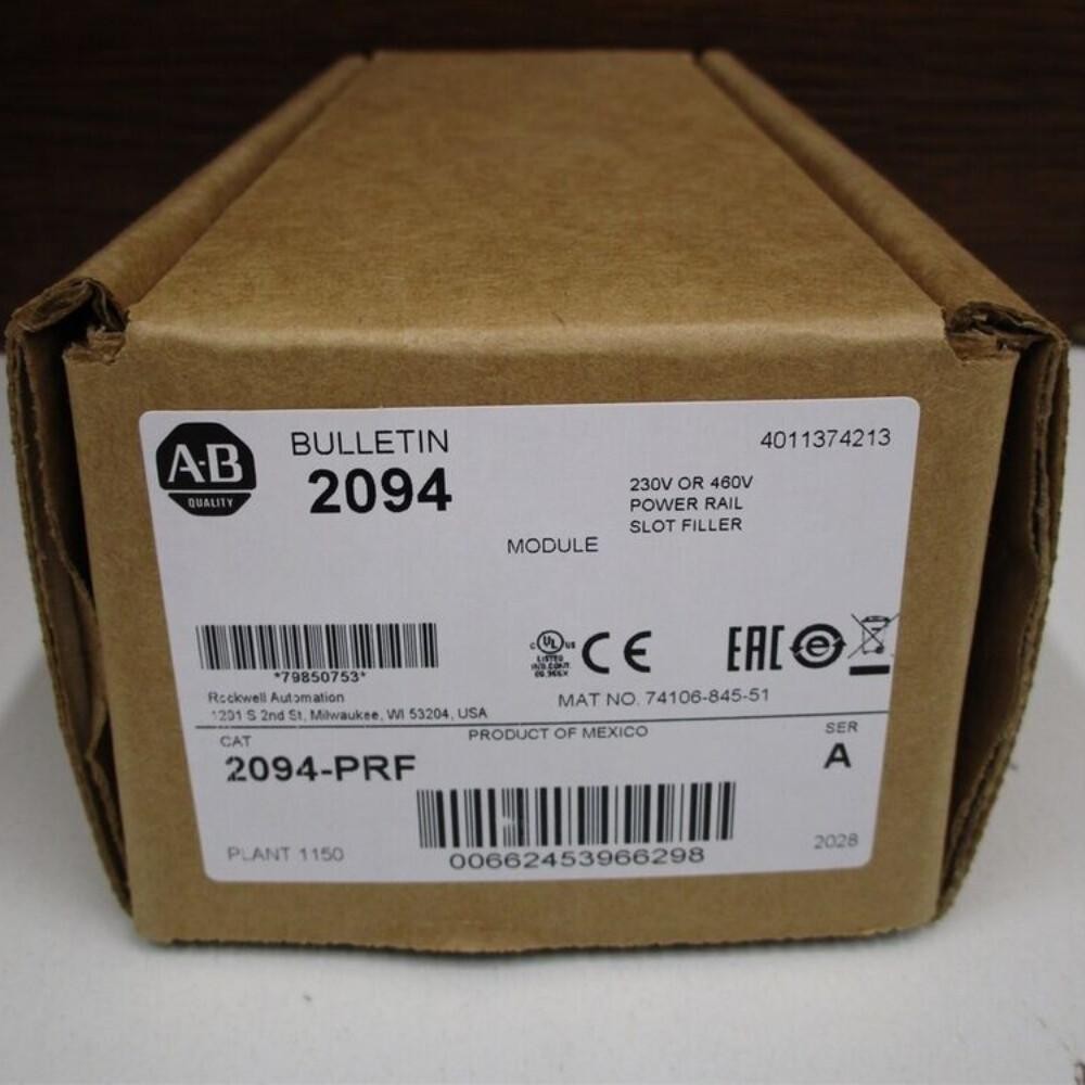 2094-PRF Slot Filler Power Rail 230V or 460V Ser A NEW  2094-PRF