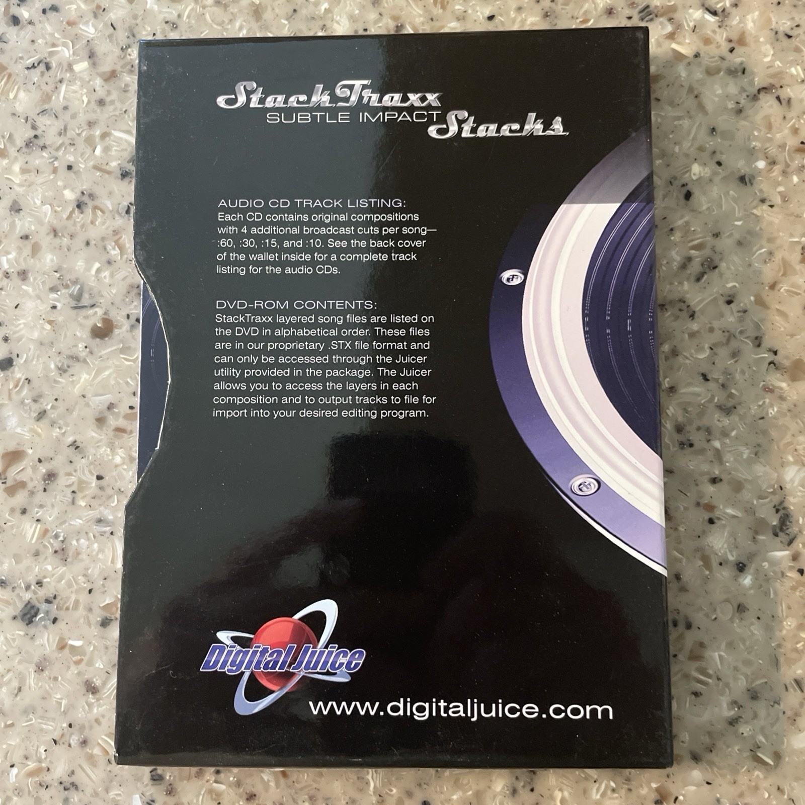 Audio Digital Subtle Impact Stacks Traxx Multi Track Digital Music #15