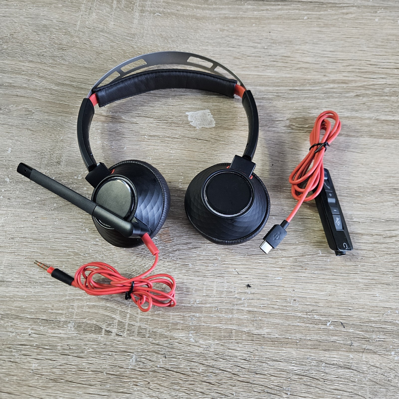 USB-C PORT Poly Blackwire C5200 Series C5220T SB Monoaural Headset FREE S/H