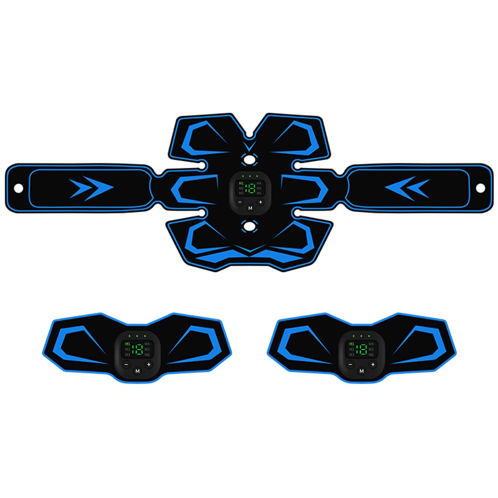 Ultimate EMS AB & Arms Muscle Simulator ABS Training Abdominal Trainer 8 Pad Set