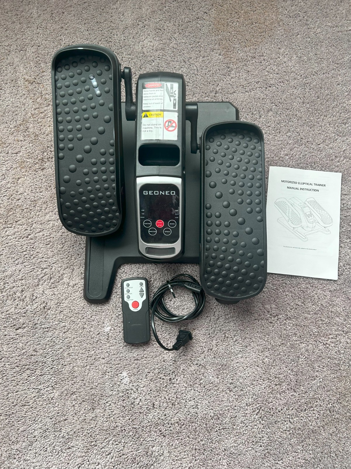 Under Desk Elliptical Machine, Electric Elliptical Exerciser