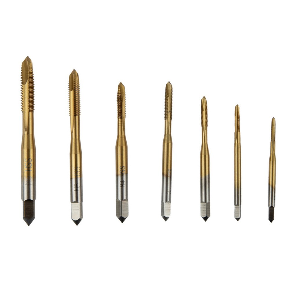 Versatile M2 M6 Thread Tapping Tools Set for Industrial and Workshop Use