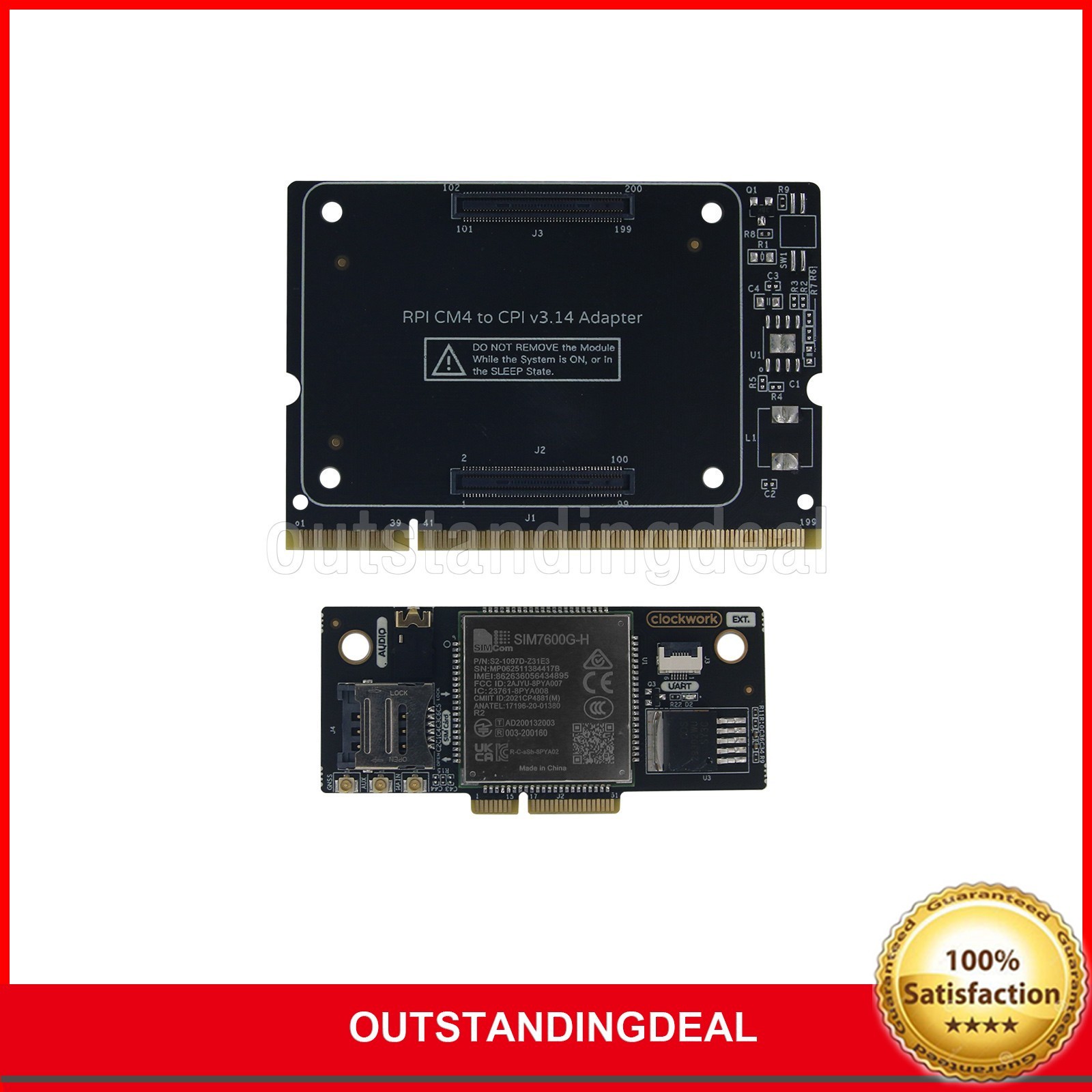 WiFi Uconsole Clockwork Development Board with 74-Key QWERTY Backlit Keyboard