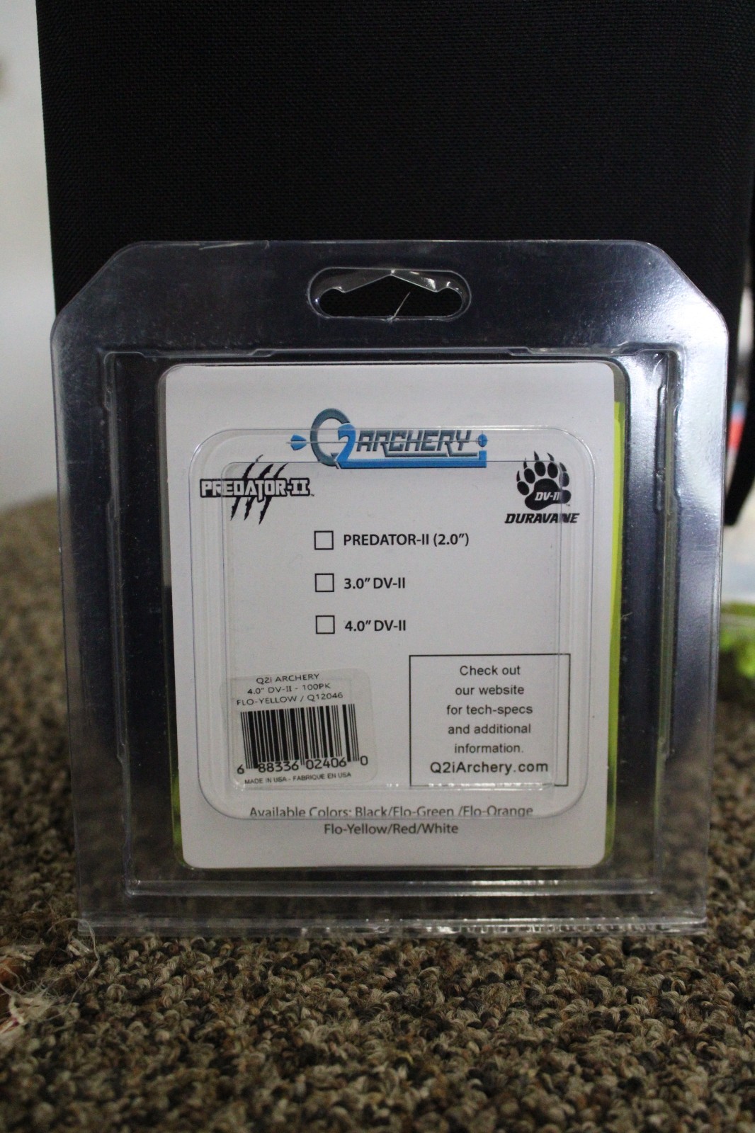 Q2i 4.0-DV-II - Yellow (100 Pack)
