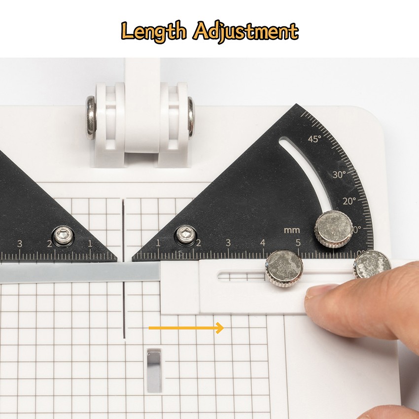 For LIANG-0236 Angle Length Adjustment Miter Cutter Labor-Saving Cutting-off Kit