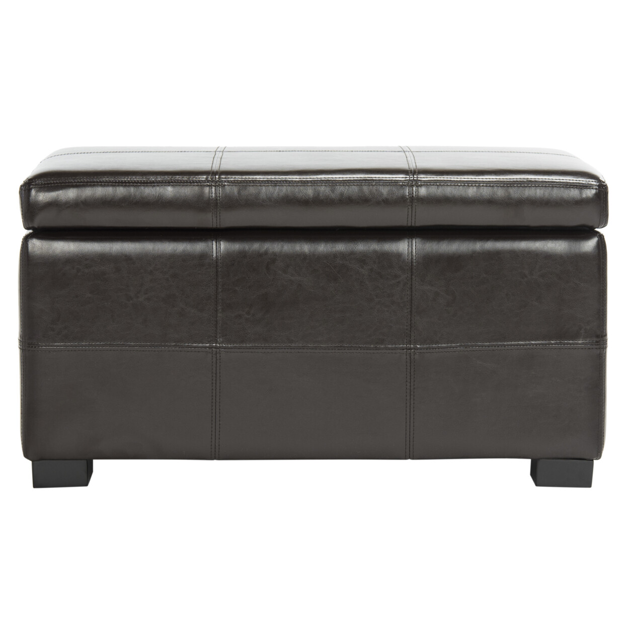SAFAVIEH Madison Storage Bench Small | Brown |