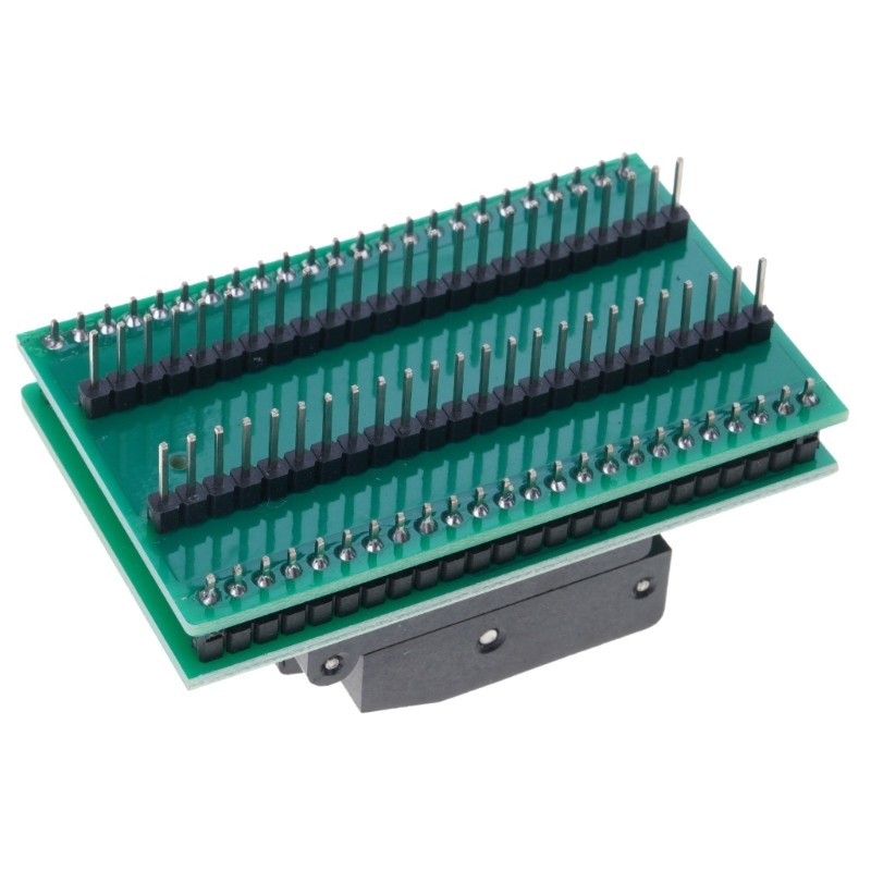 Reliable QFP48 to DIP48 Test Socket for Chip Testing and Debugging