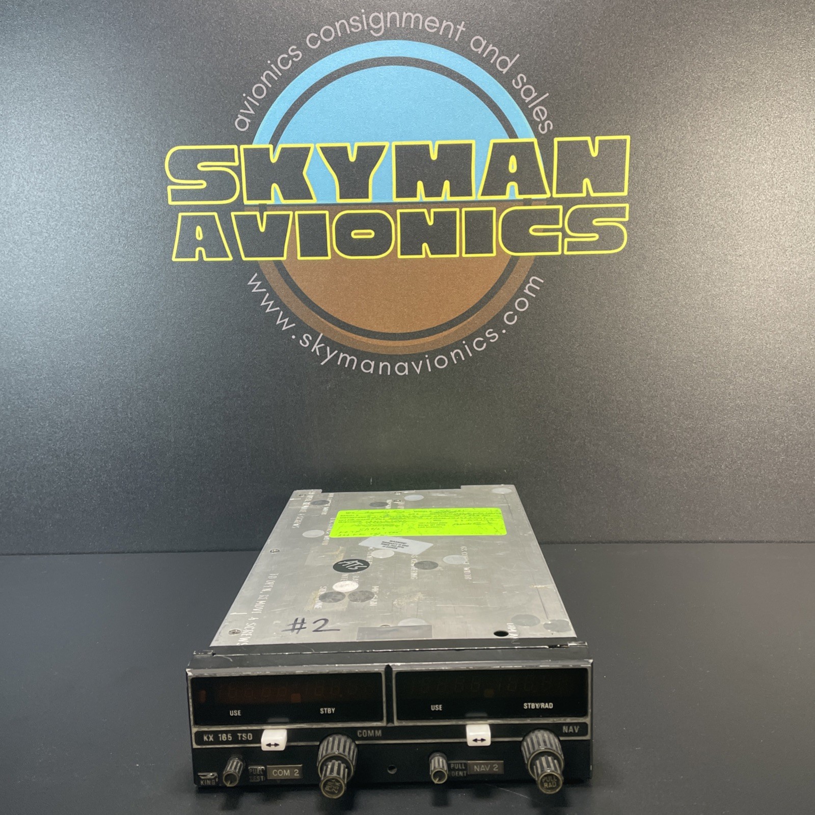 Bendix King KX 165 NAV/COM - Needs Repair - No Warranty!