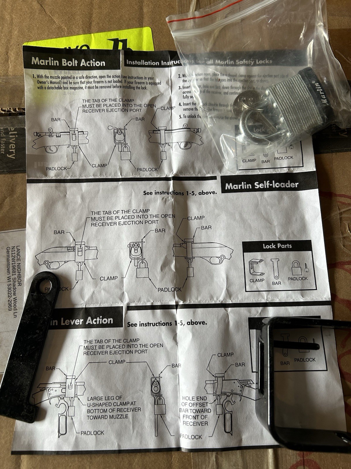 Gun Safety Lock