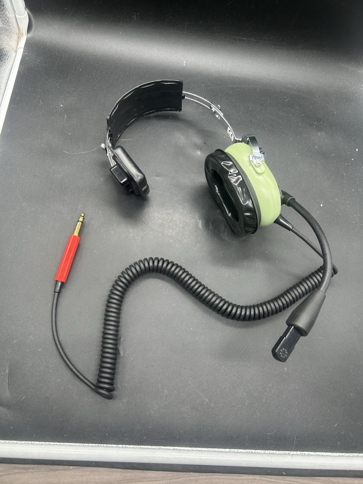 David Clark Model 3492 Headset Used  Not Tested