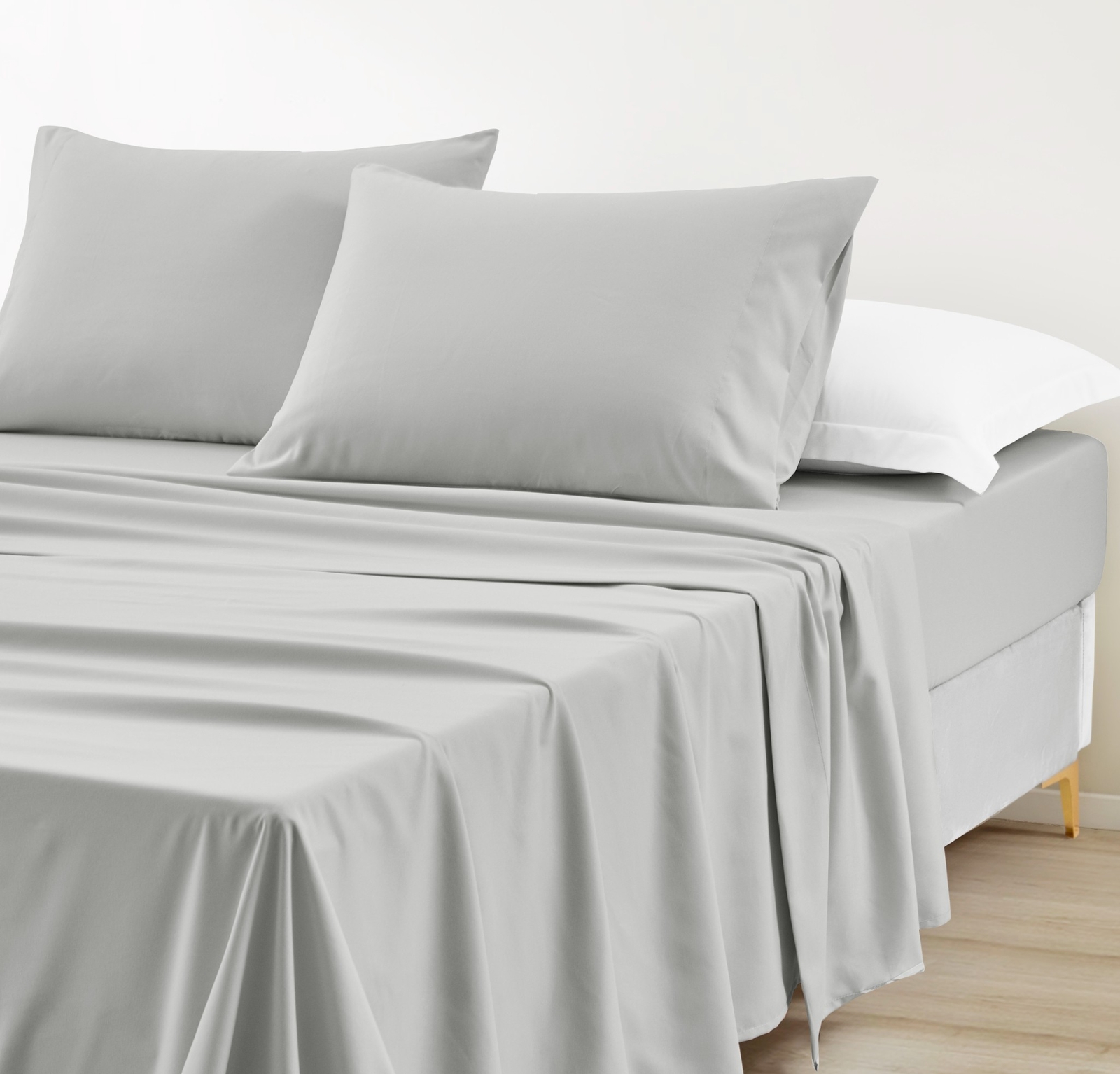 Chezmoi Collection Soft Washed Brushed Microfiber Deep Pocket Sheet Set