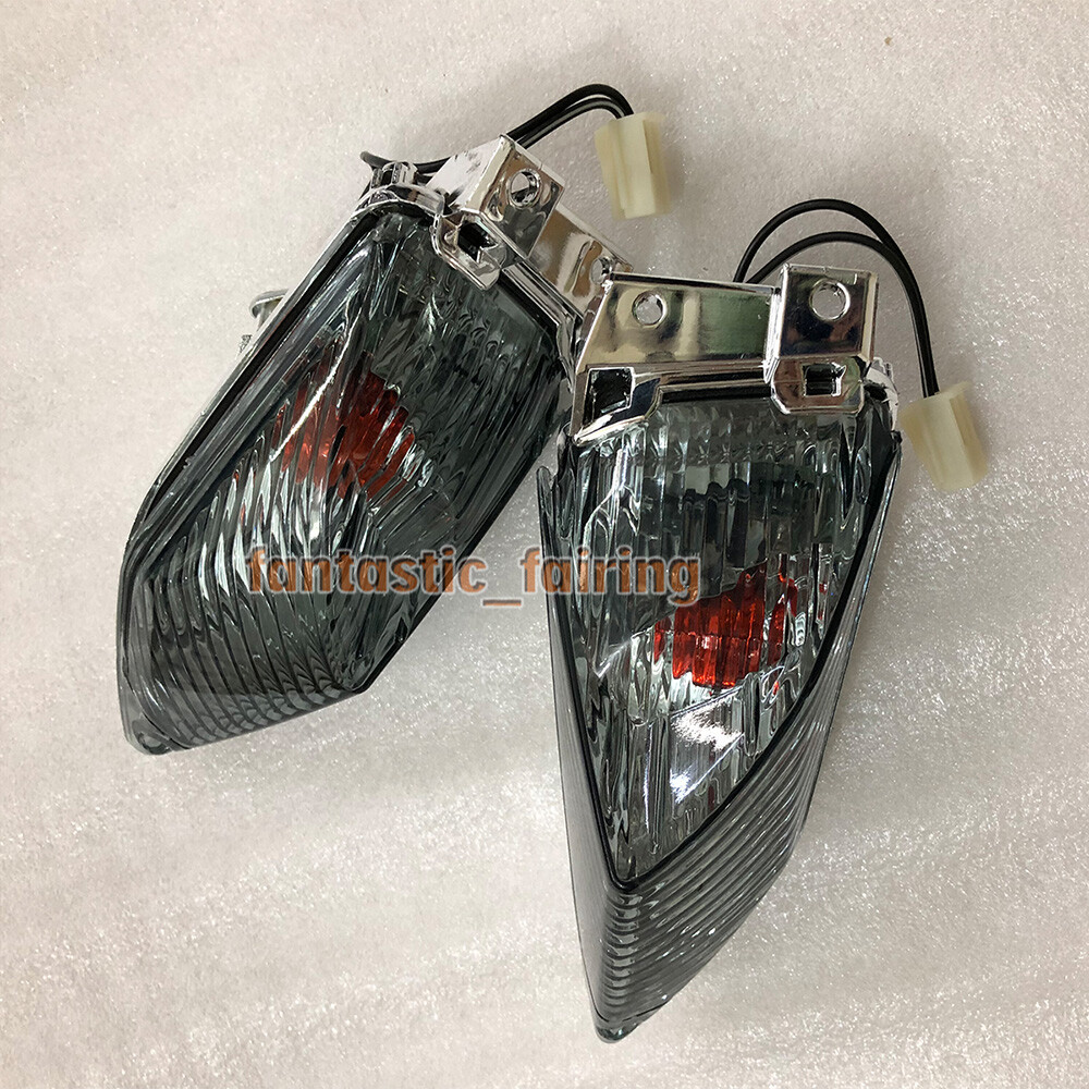 Smoke Rear Turn Signal Blinker Fit Suzuki GSXR600/750 2011-24 GSXR1000 2009-2016