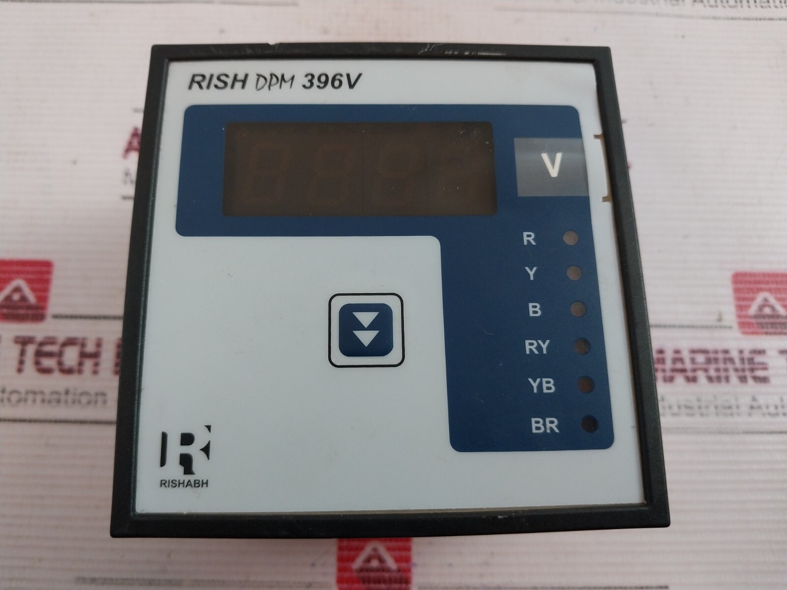Rishabh Rish DPM 396V AC Voltmeter 230V AC 50 Hz