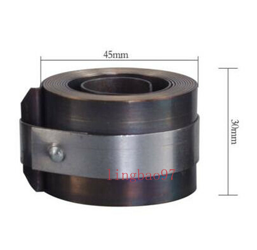 2Pcs Milling Machine 30mm Spindle Quill Return Clock Spring B178 For Bridgeport