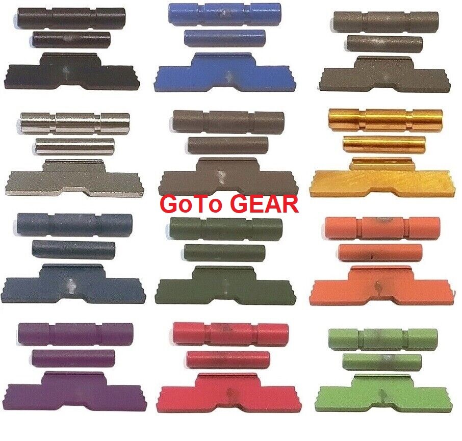 Pin Kit and Extended Slide Lock Lever For Glock 42 43 43X 48 Stainless Steel