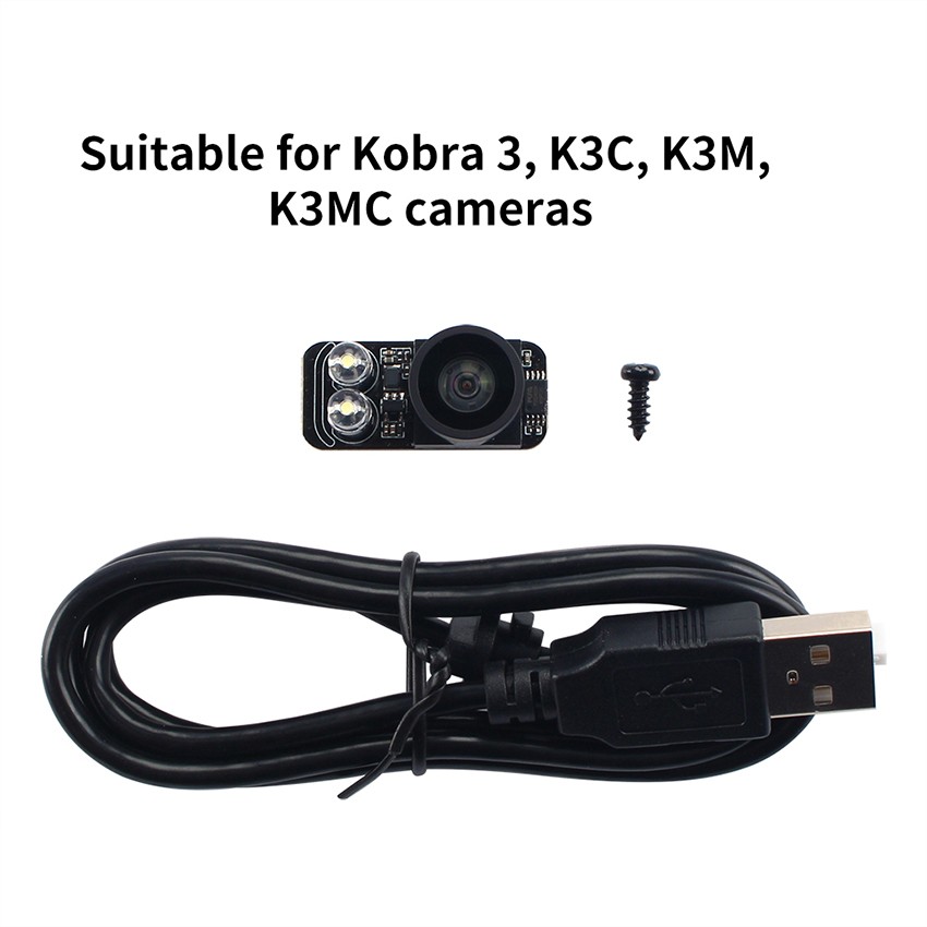 Print Surveillance Camera Kits for ANYCUBIC Kobra 3/K3C/K3M/K3MC 3D Printer