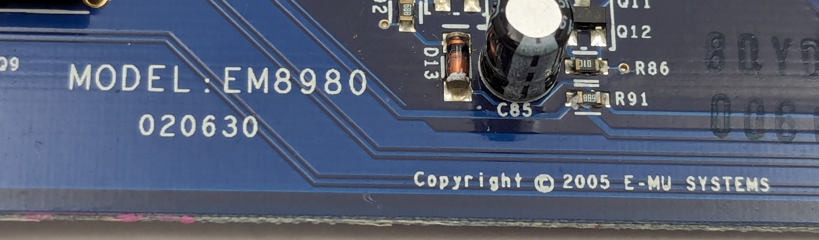 E-MU 1212M PCIe Digital Audio Interface System 1010 Main Card EM8982 EM8980 Set