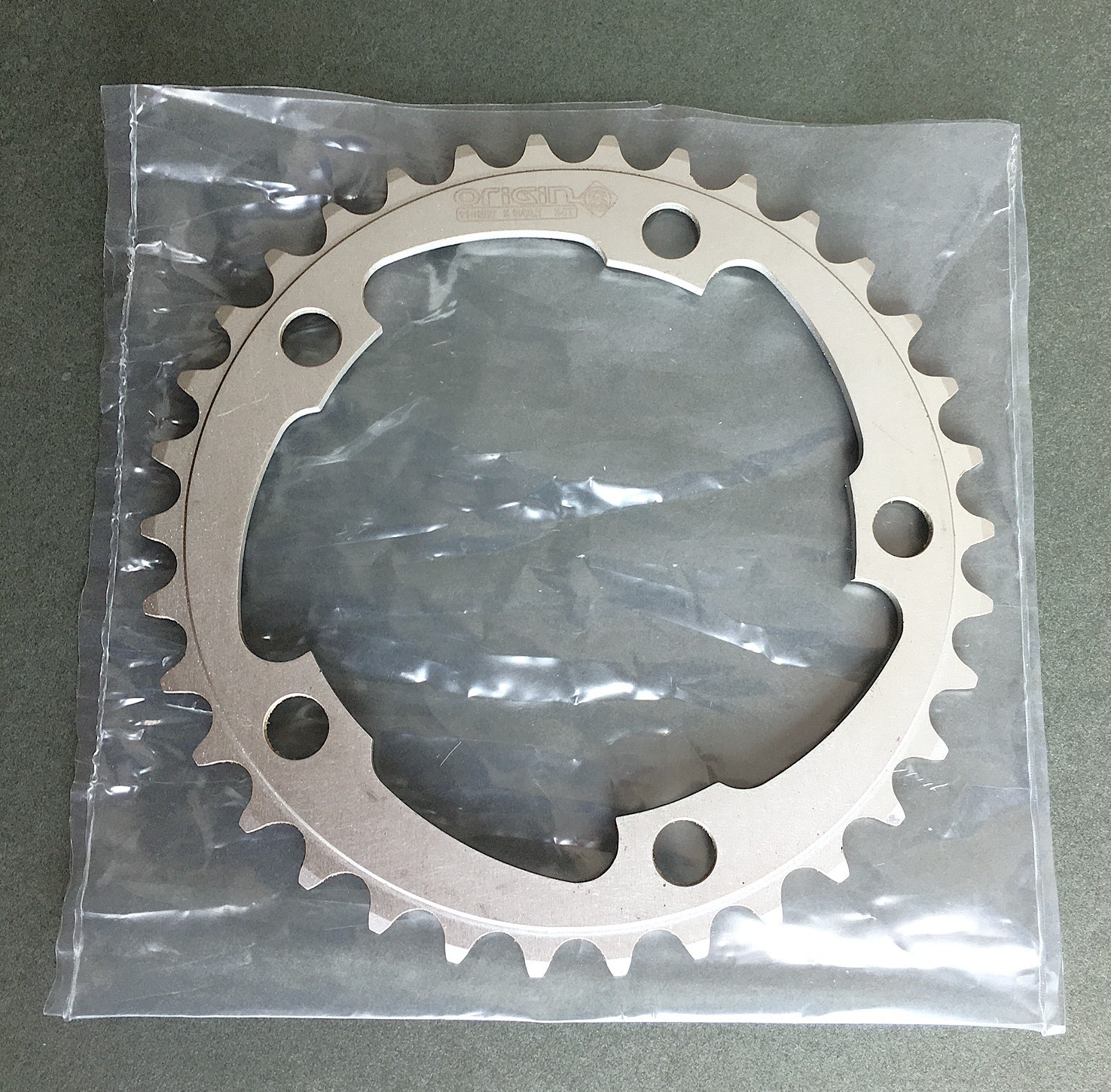 Origin 8 Chainring 34t 110 BCD NOS New 2000s 6/7/8/9 Speed  1/2 x 3/32 Silver