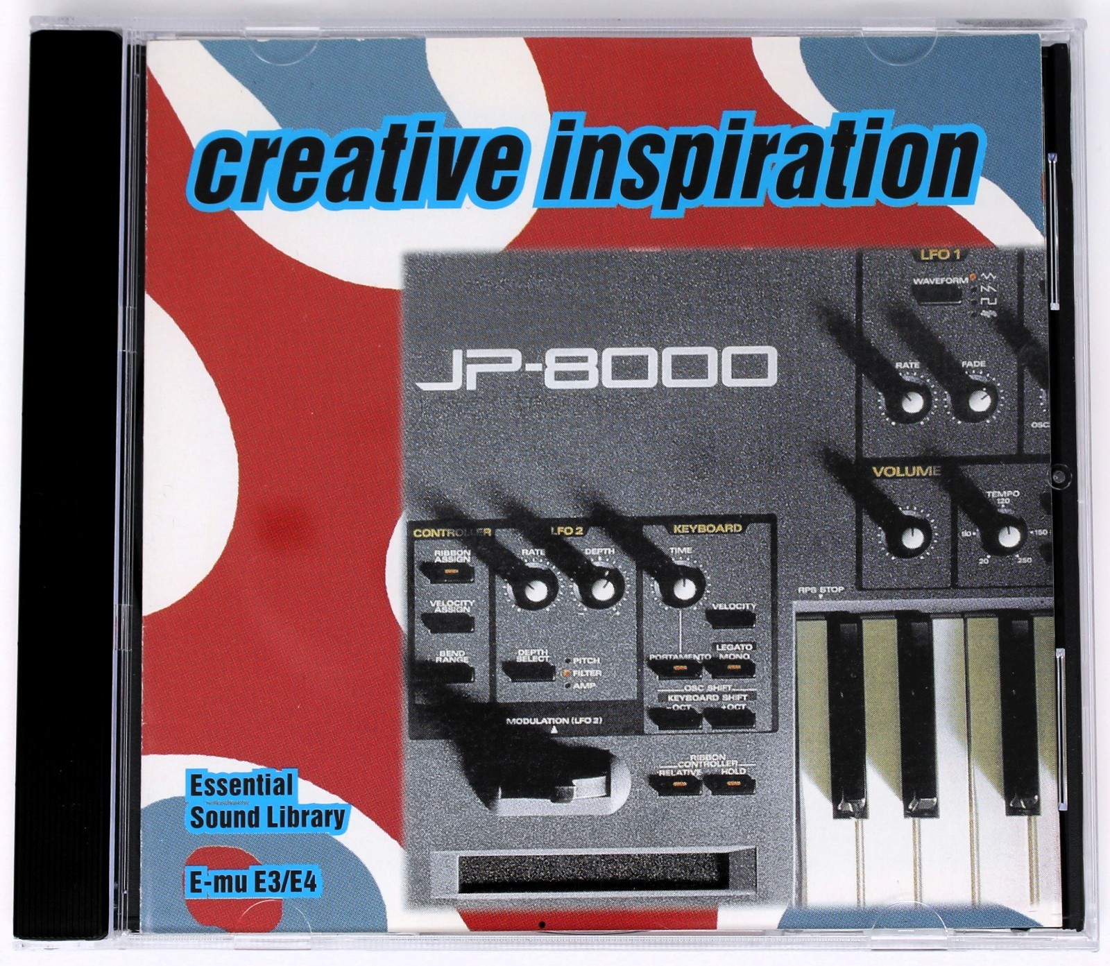 Creative Inspiration JP-8000 Essential Sound Library E-Mu Format Sampling CD