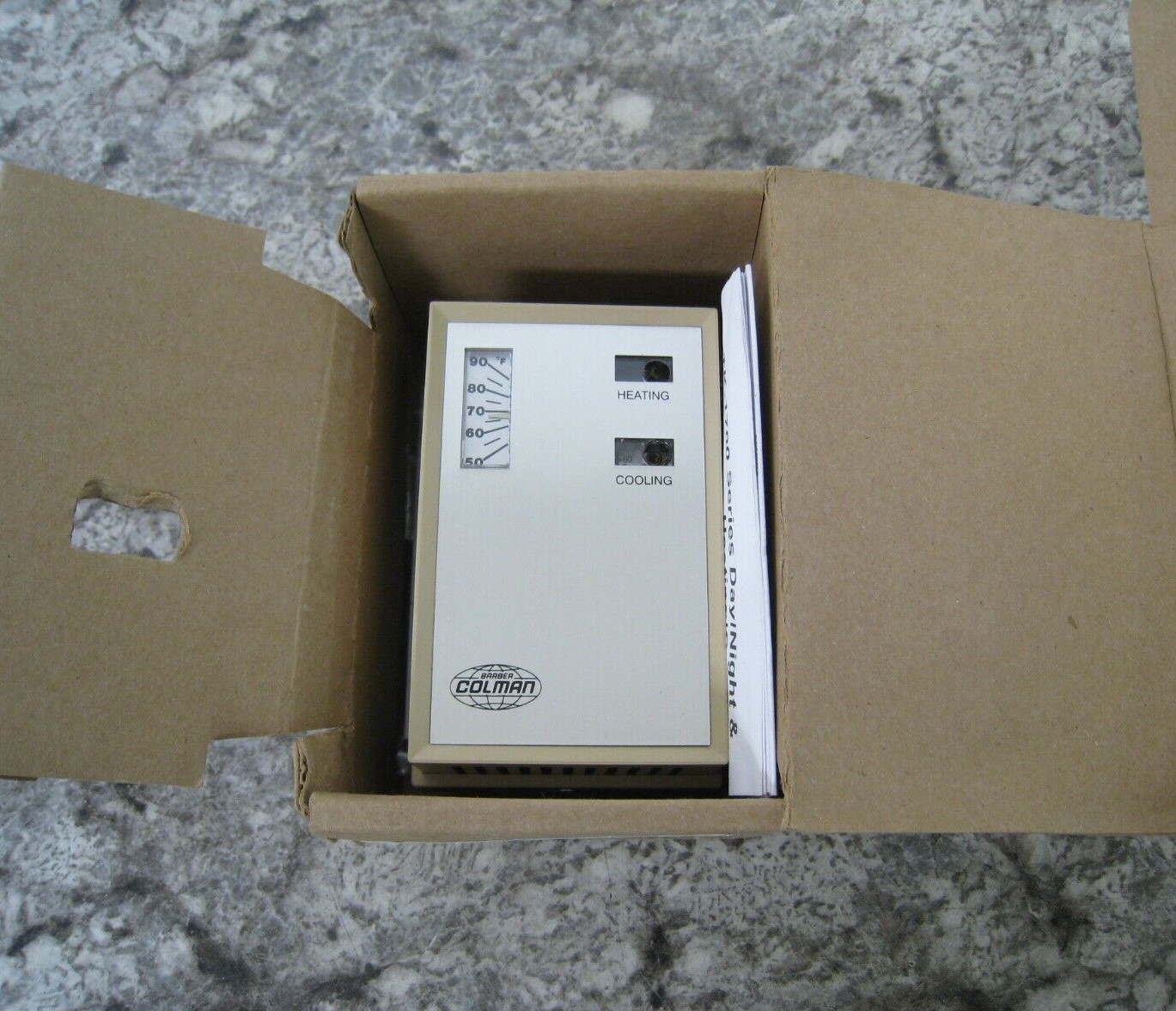 New Schneider Electric / Barber Colman TK-1741 55-85F Pneumatic Room Thermostat