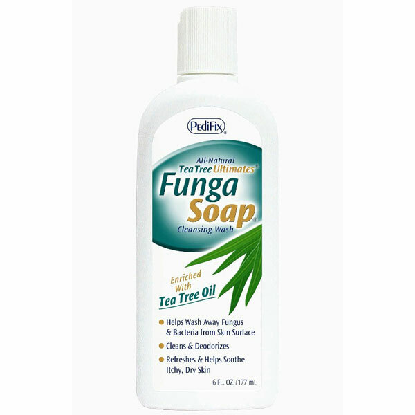 PediFix Tea Tree Ultimates FungaSoap Cleansing Wash Foot & Body Soap