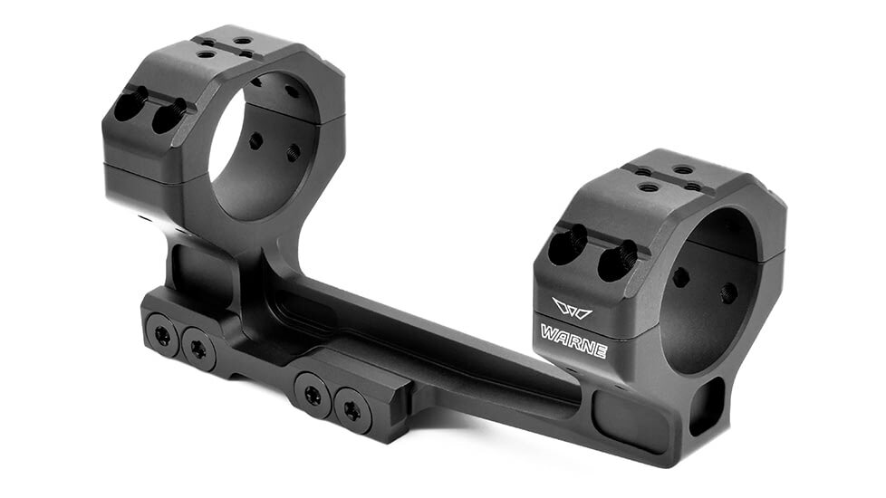 Warne 1 PC Precision Cantilever Mount Matte Black 34mm MSR, 20MOA 7825-20MOA