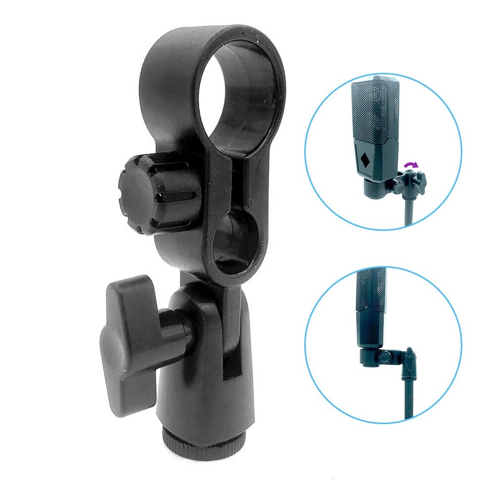 Mic Stand Microphone Holder Improved Audio Recording Fits Various Microphones