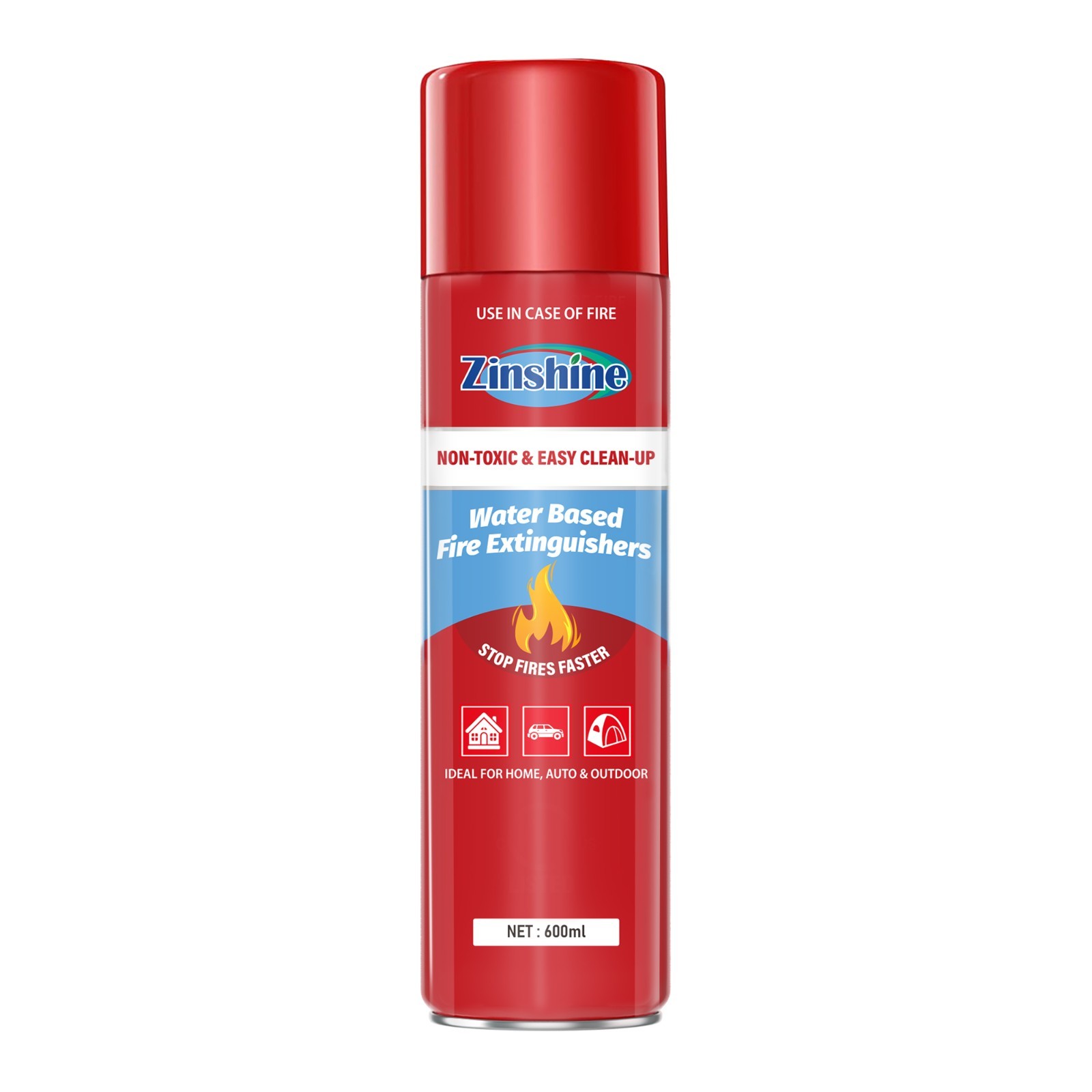 2 Pack Portable Fire Extinguisher Spray Mini for Home Kitchen Car Safety
