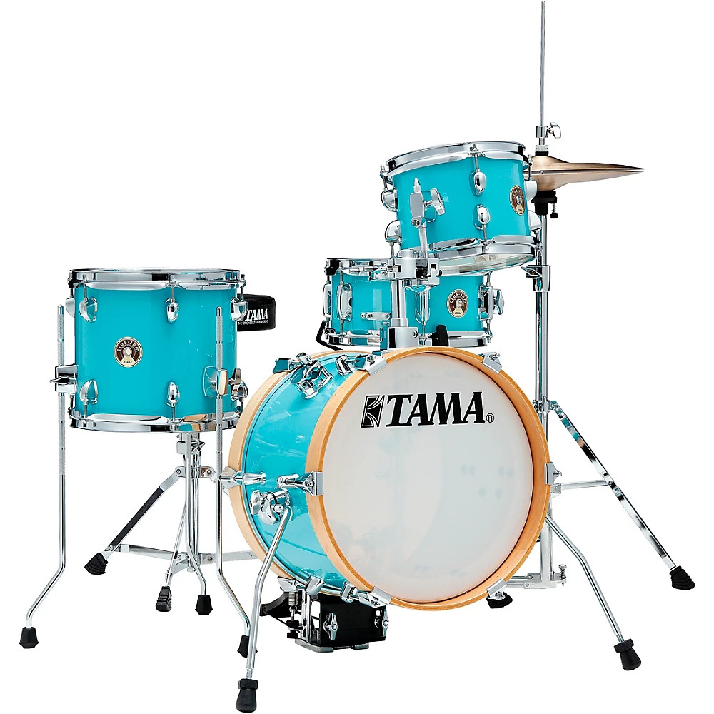 TAMA Club-JAM Flyer 4-Piece Shell Pack With 14" Bass Drum Aqua Blue