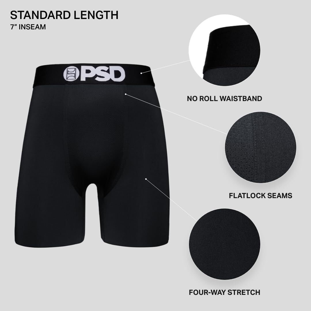 PSD Men's Space Jam 96 3-Pack Boxer Briefs, Multi, M